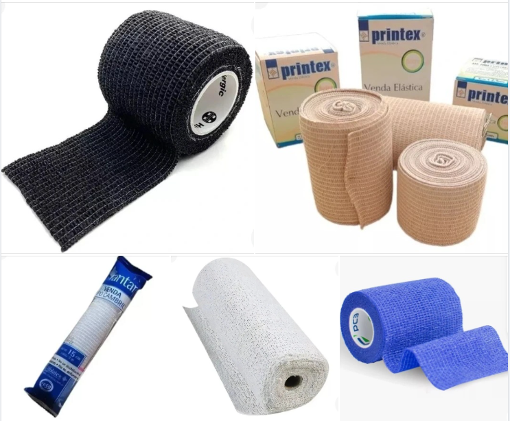 Vendas para yeso. Yeso terapia modelador